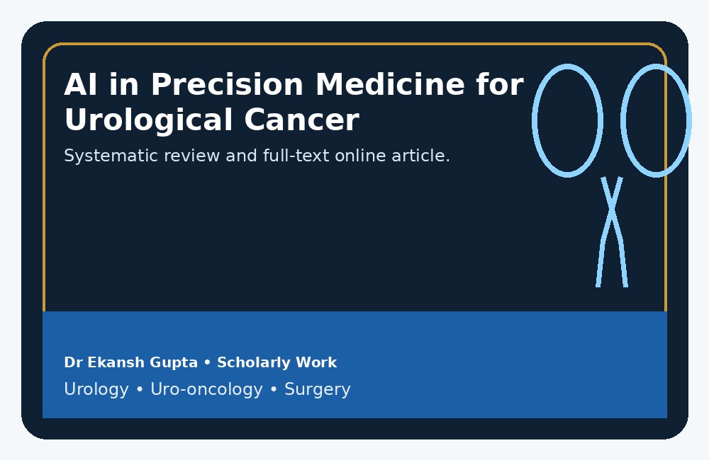 AI in urological cancer systematic review